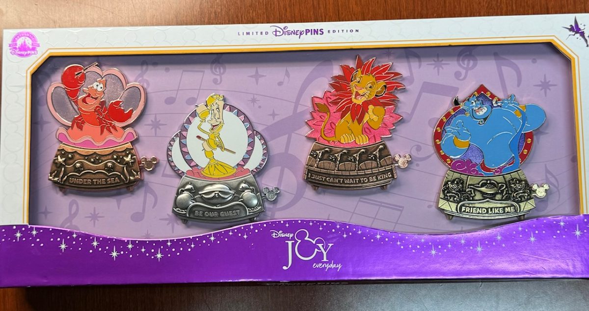 Disney Joy Everyday Boxed Pin Set - D23 2024