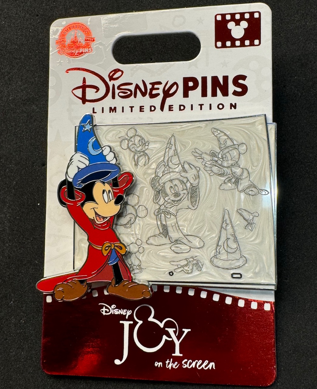 Sorcerer Mickey Sketch Pin - D23 2024