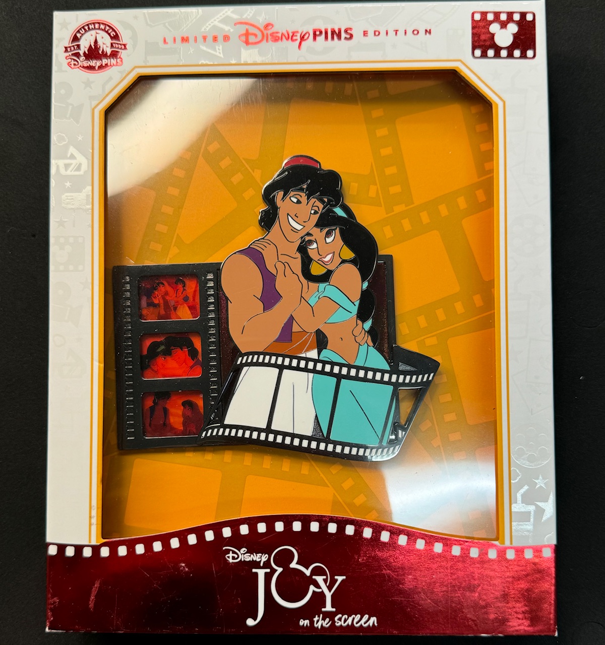 Aladdin Film Strip Jumbo Pin - D23 2024