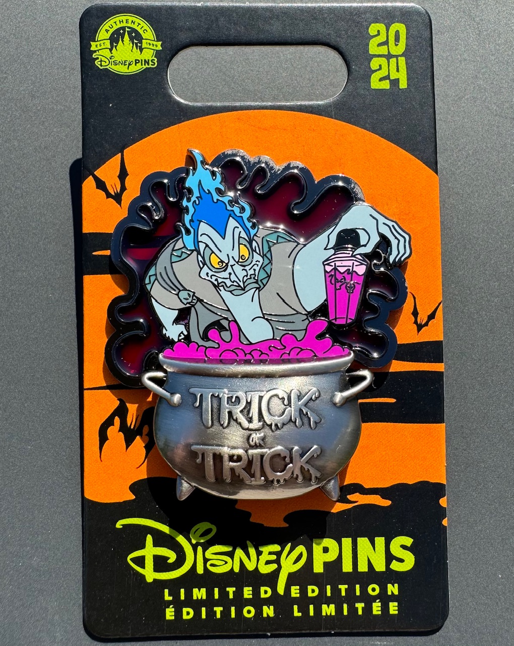 Hades Trick or Treat 2024 Disney Pin