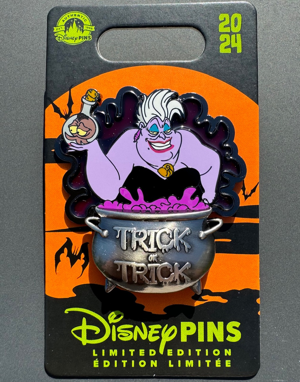 Ursula Trick or Treat 2024 Disney Pin