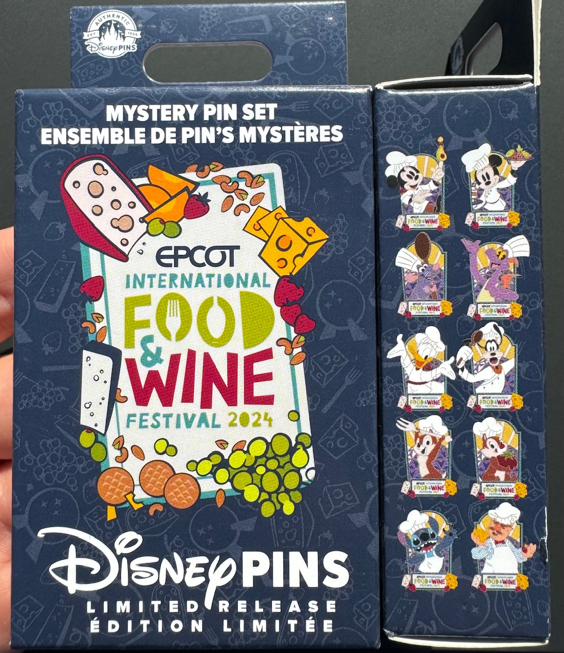 Mystery Pin Set - Epcot Food & Wine Festival 2024