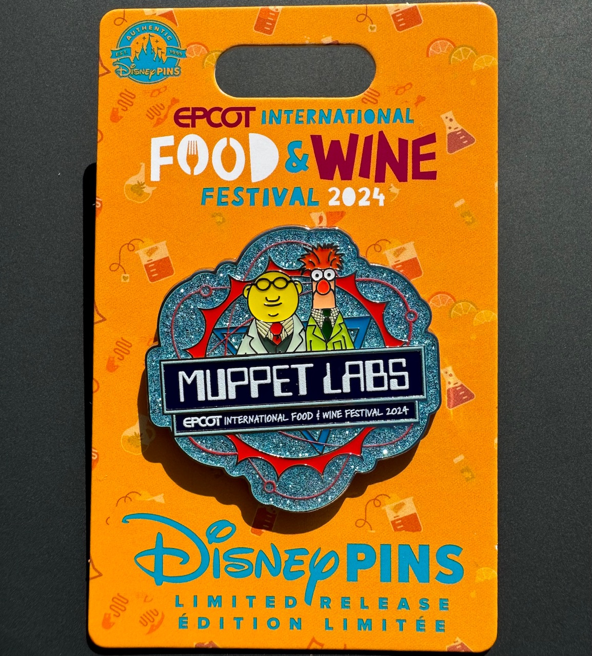 Muppet Labs Pin - Epcot Food & Wine Festival 2024