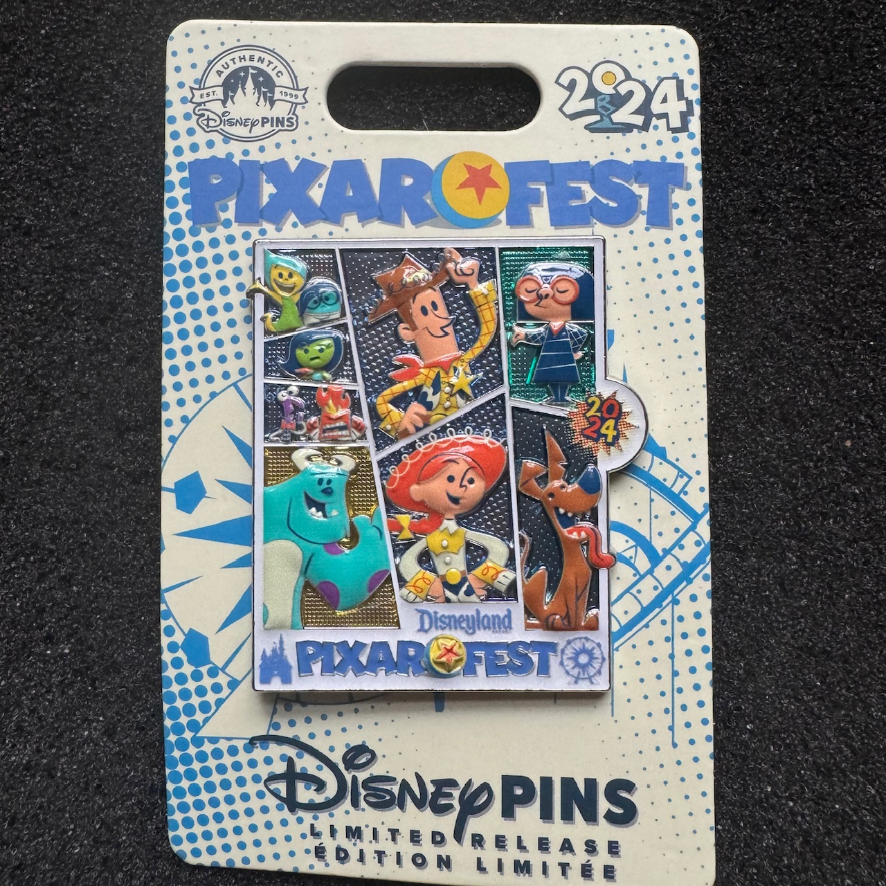 Pixar Fest 2024 Disneyland Pin - Disney Pins Blog