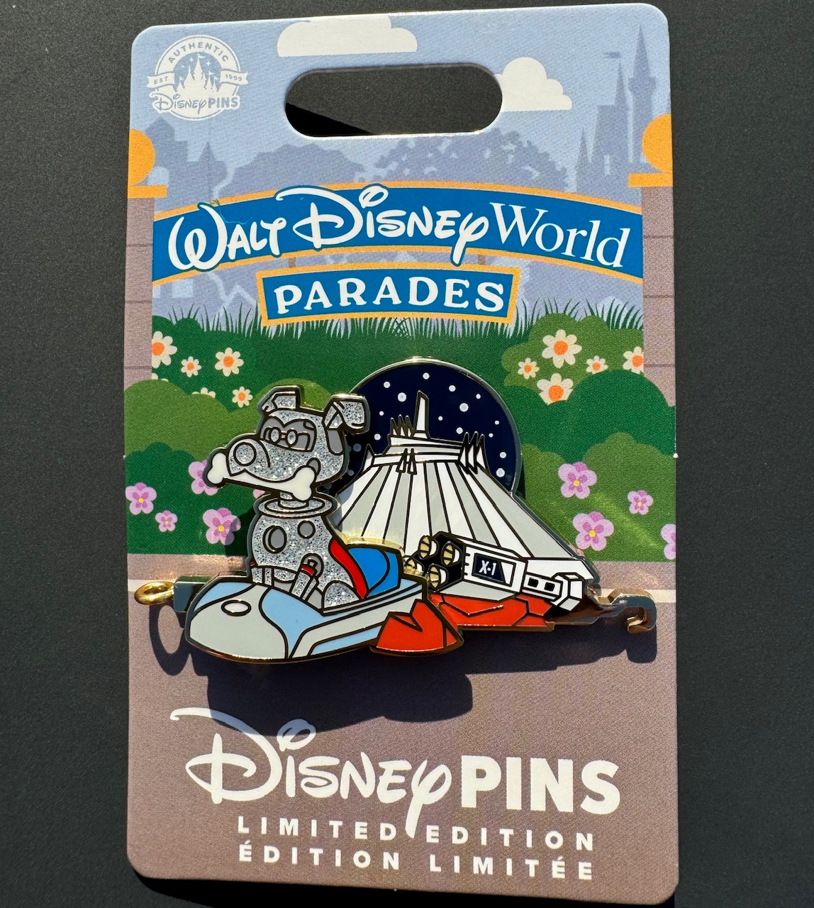 Space Mountain Walt Disney World Parades Pin