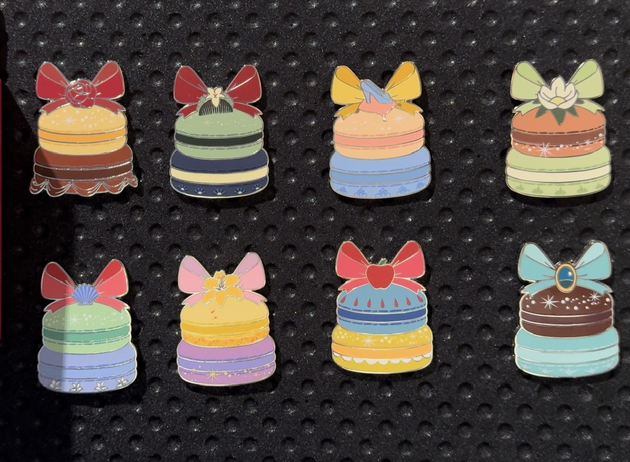 Disney Princess Pastries Mystery Pin Set at Disney Parks - Disney Pins Blog