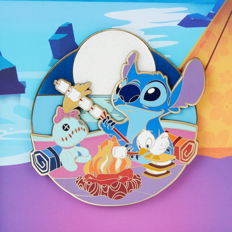 Stitch Camping Cuties Limited Edition Loungefly Disney Pin - Disney ...