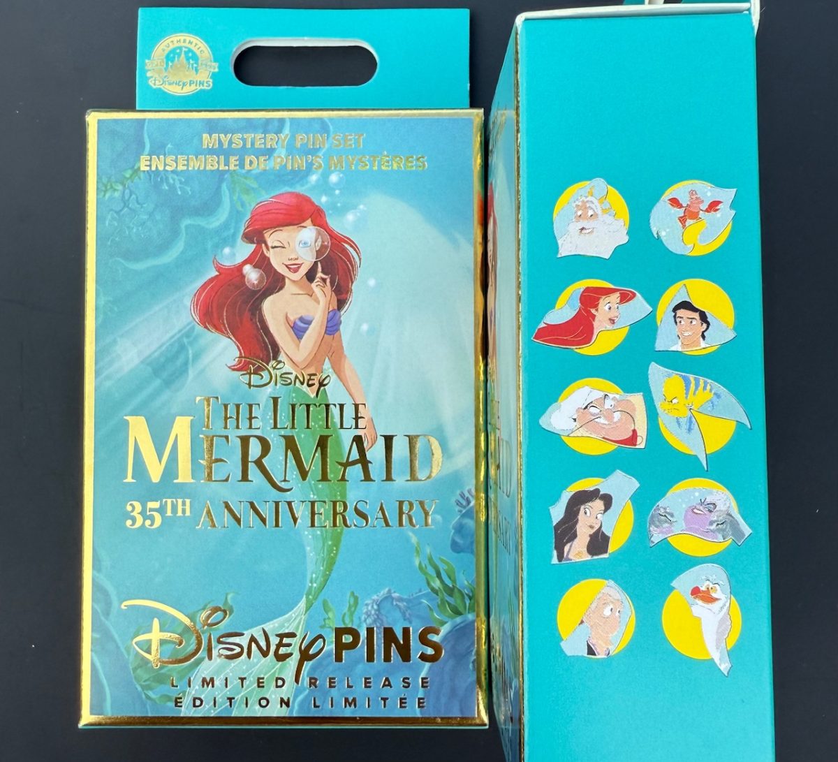 Little mermaid disney hotsell pin lot #6