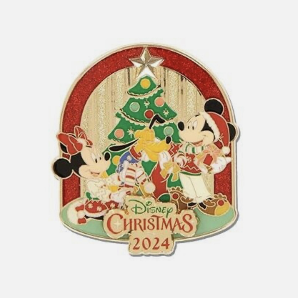 Mickey & Friends Christmas 2024 Pin at Tokyo Disney Resort Disney