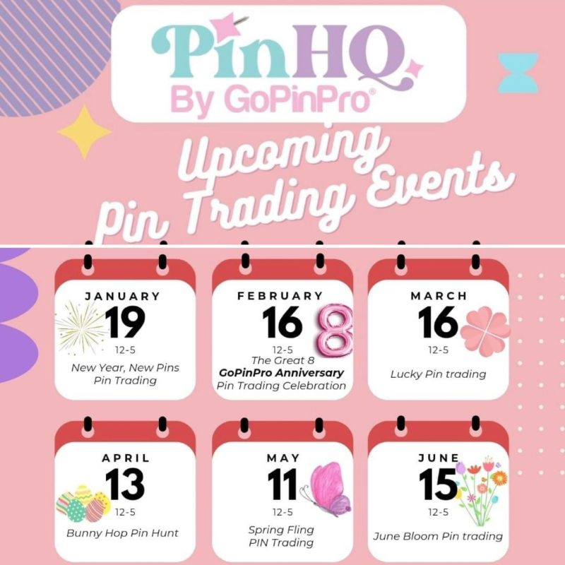 Pin HQ by GoPinPro Pin Trading Event March 2025 Disney Pins Blog