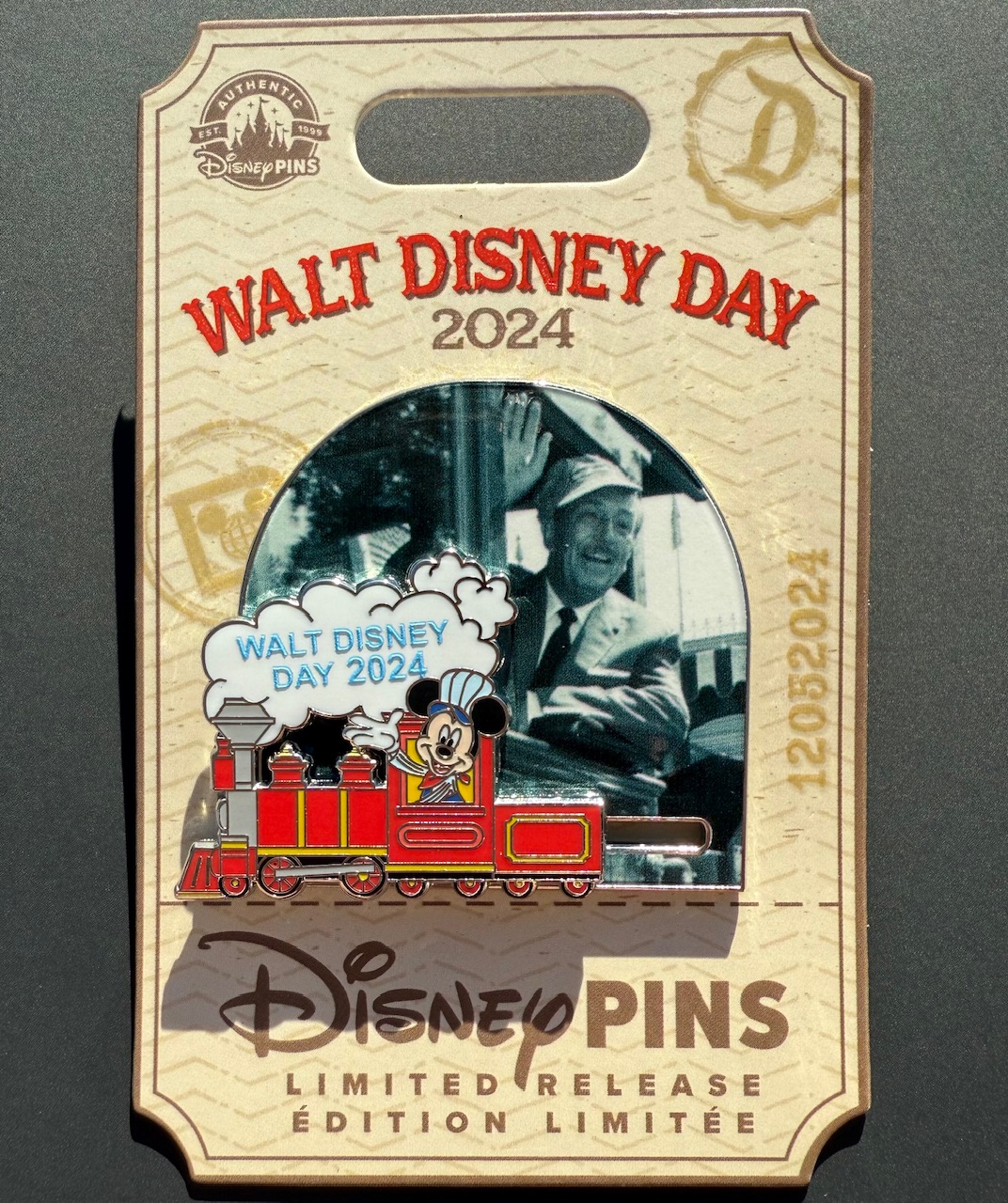 Walt Disney Day 2024 Pin