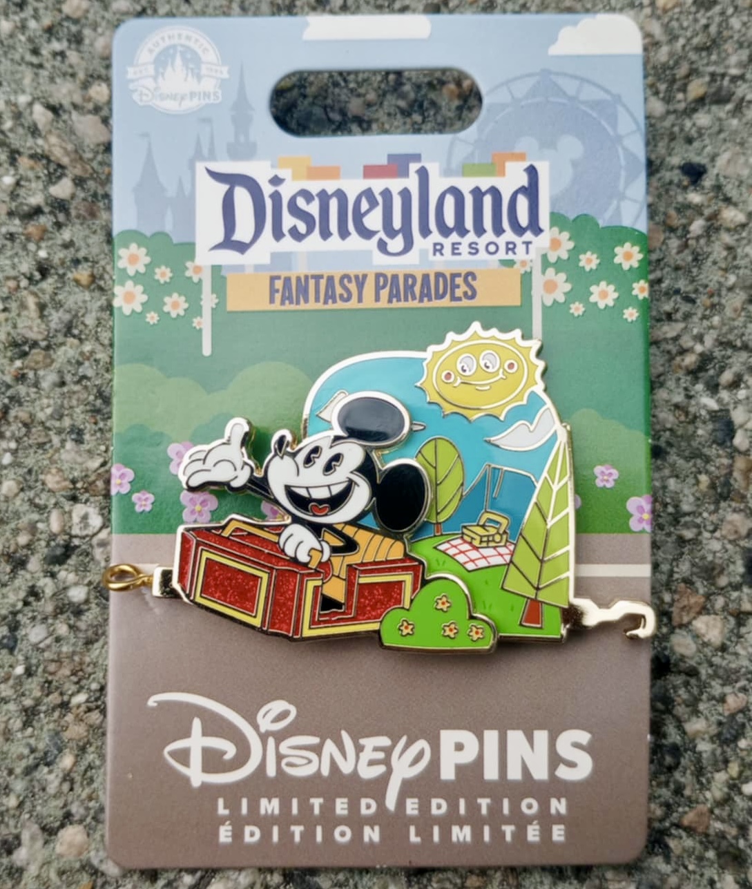 Runaway Railway Disneyland Parades Pin