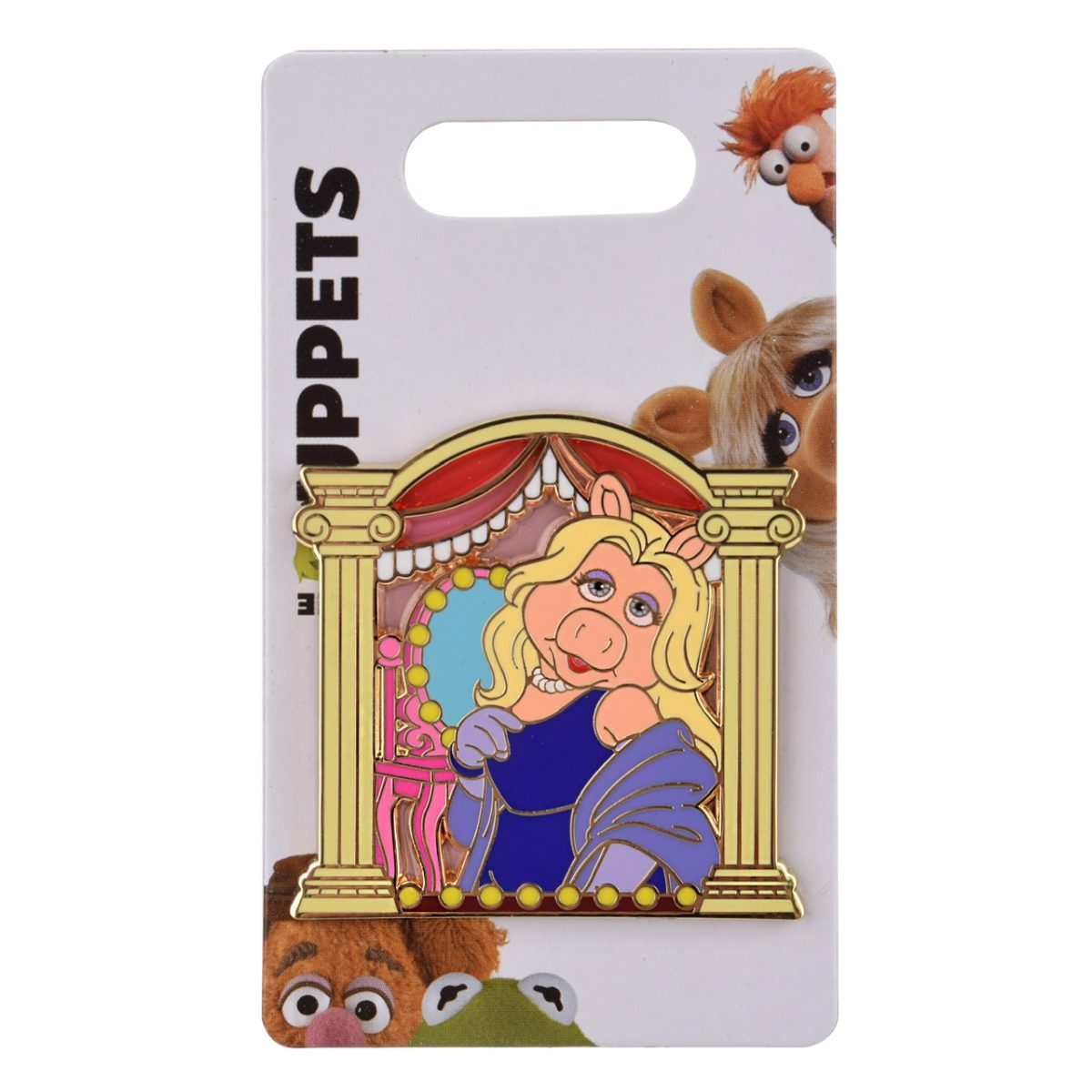 Miss Piggy - The Muppets Stained Glass Disney Pin