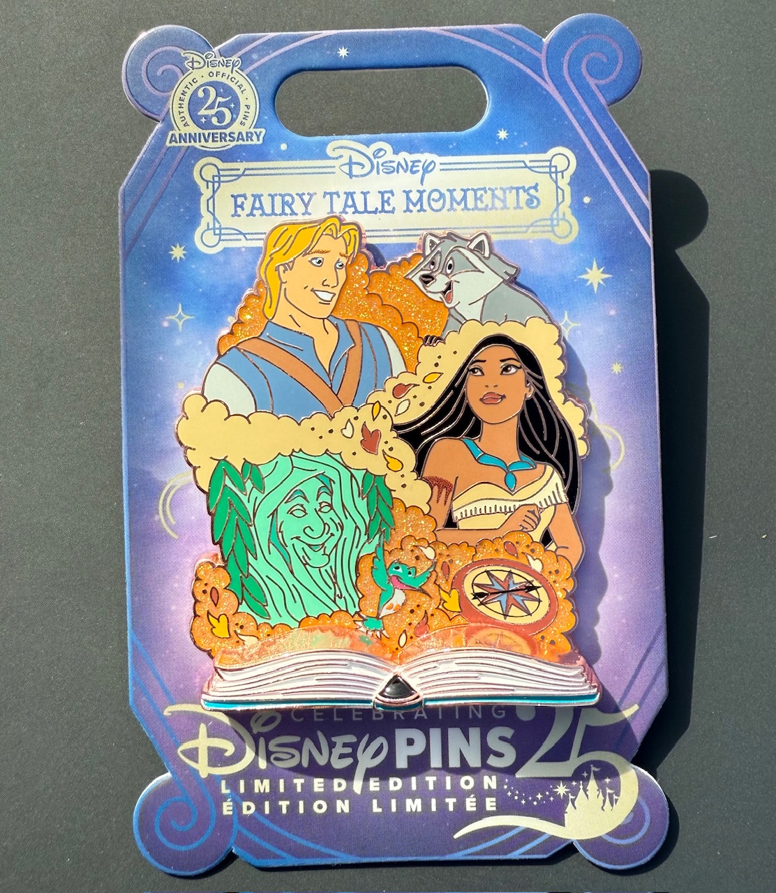 Pocahontas Fairy Tale Moments Disney Pin