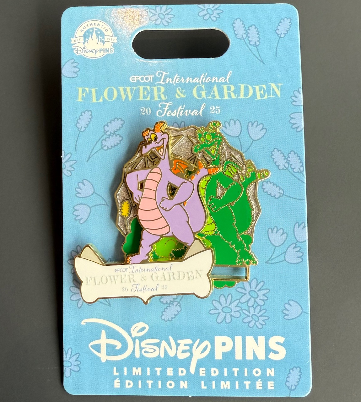 Figment Pin - Epcot Flower & Garden Festival 2025