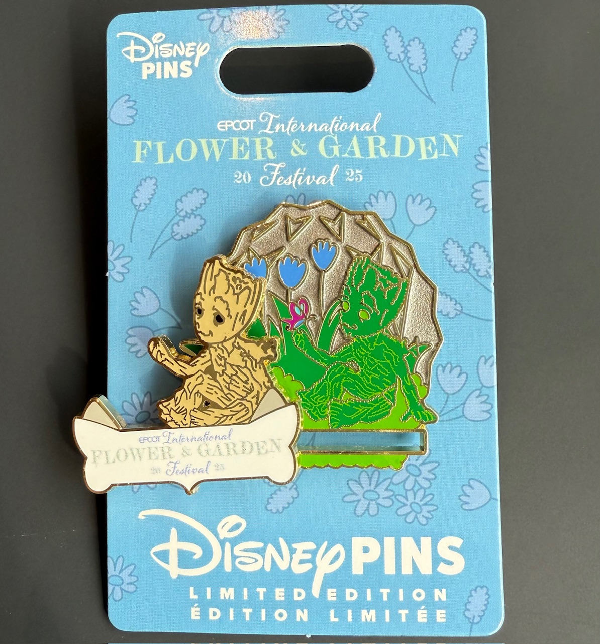 Groot Pin - Epcot Flower & Garden Festival 2025