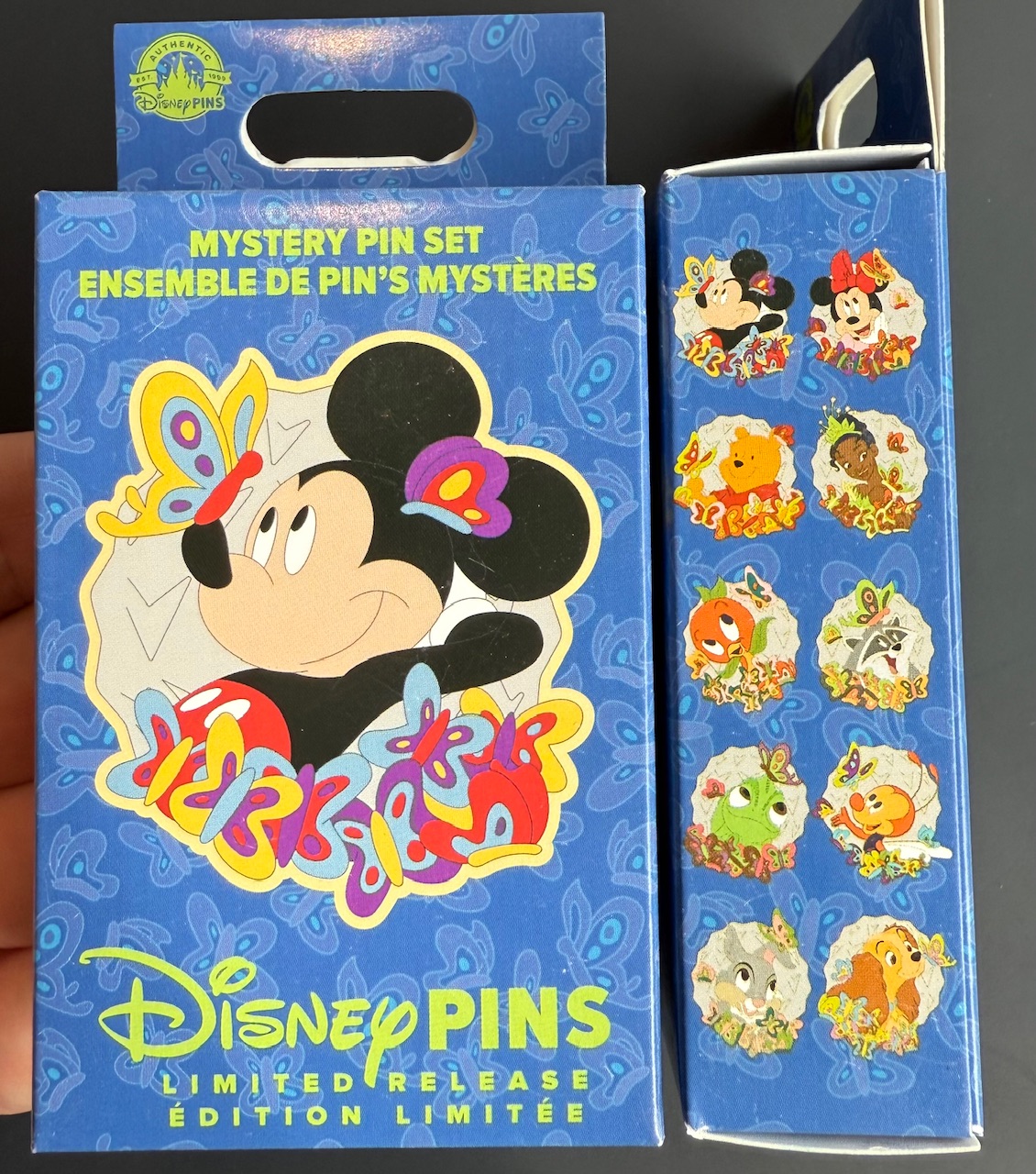 Epcot Flower & Garden Festival 2025 Mystery Pin Set