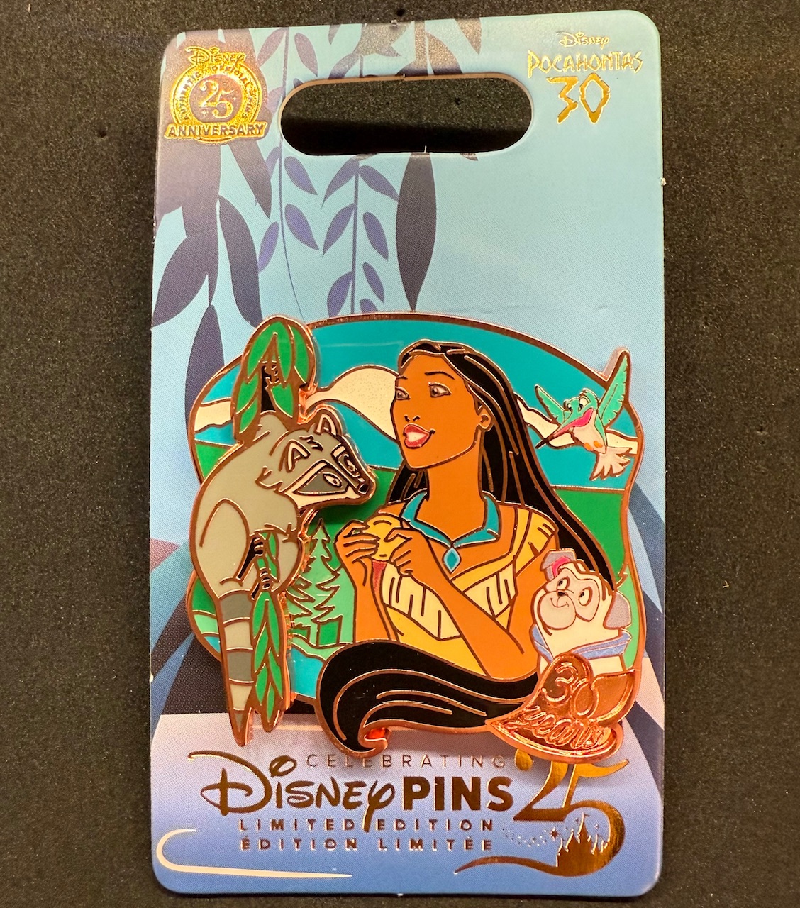 Pocahontas & Animal Friends - Pocahontas 30th Anniversary Pin