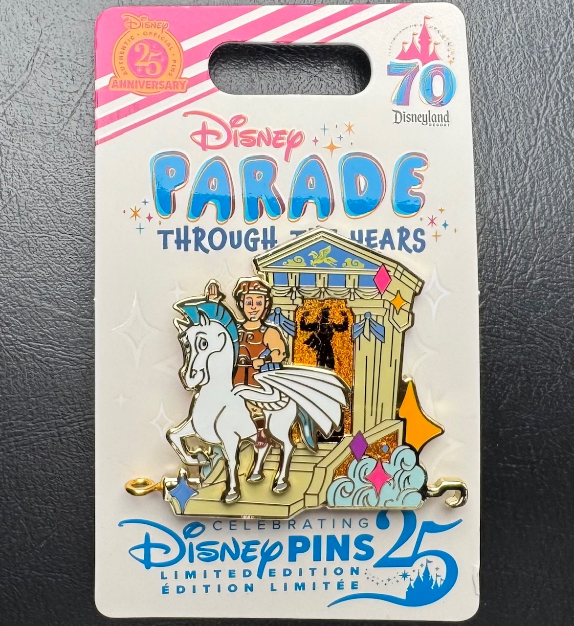 Hercules Parade Through the Years Disneyland Pin