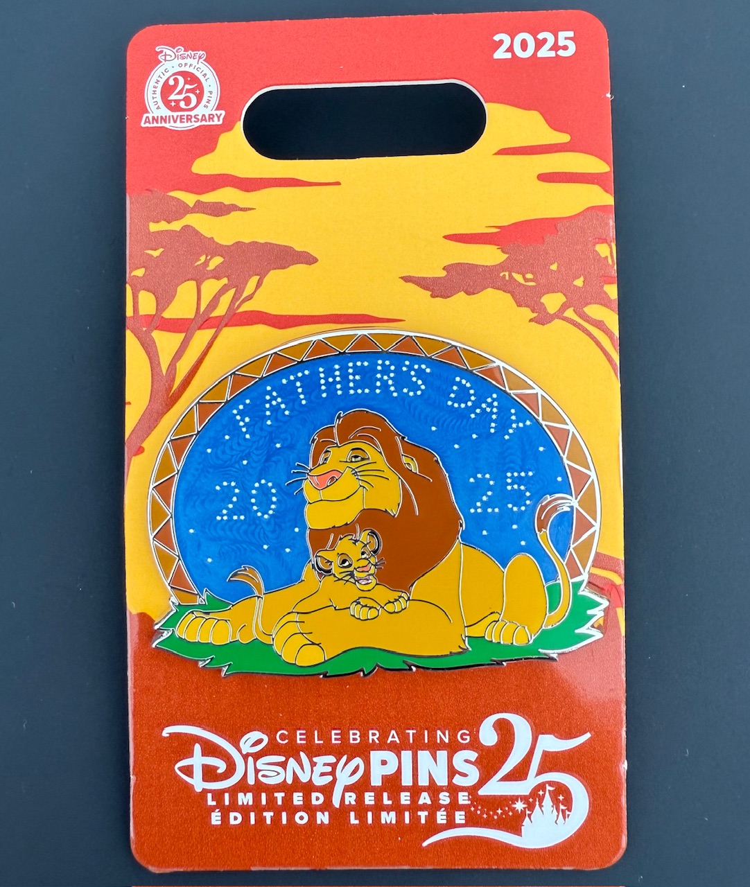 Mufasa & Simba - Father’s Day 2025 Disney Pin