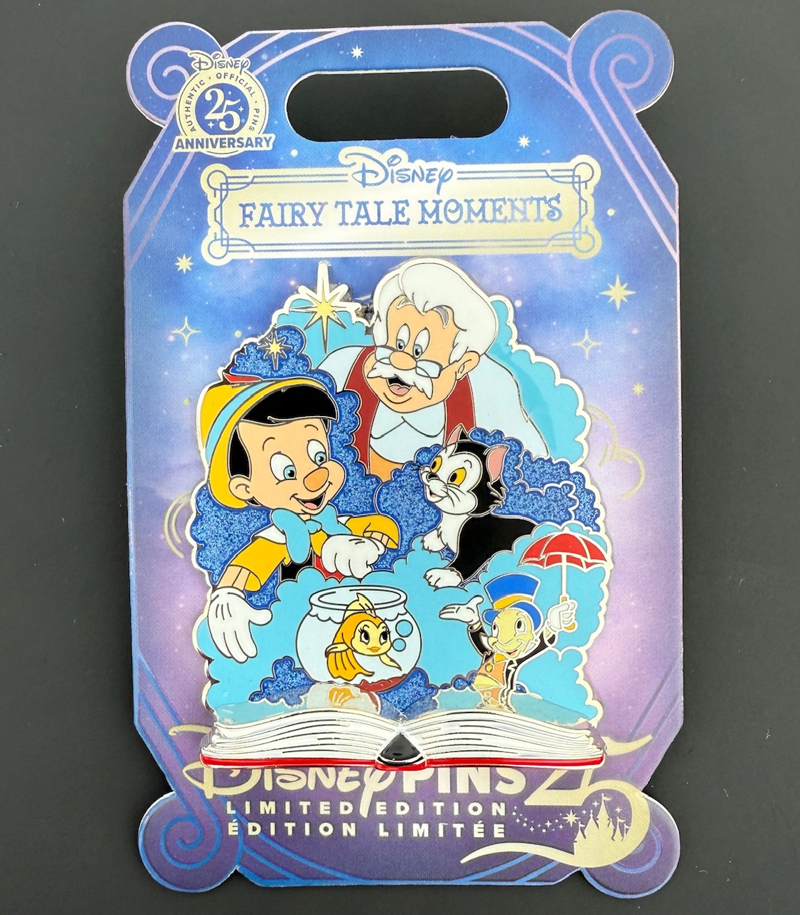 Pinocchio Fairy Tale Moments Disney Pin