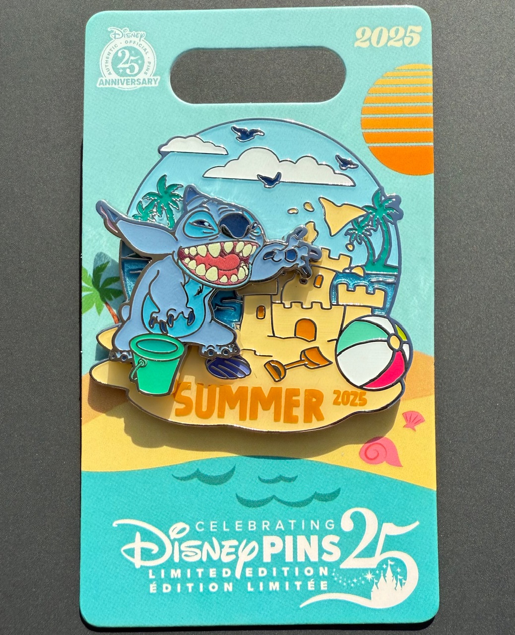 Stitch Summer 2025 Disney Pin