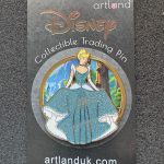 Cinderella & Captain Hook Disney Pins by ArtLand