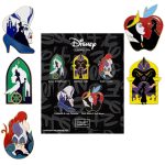 Disney Princess/Villains Jumbo 3″ Mystery Pin Set at Pink a la Mode