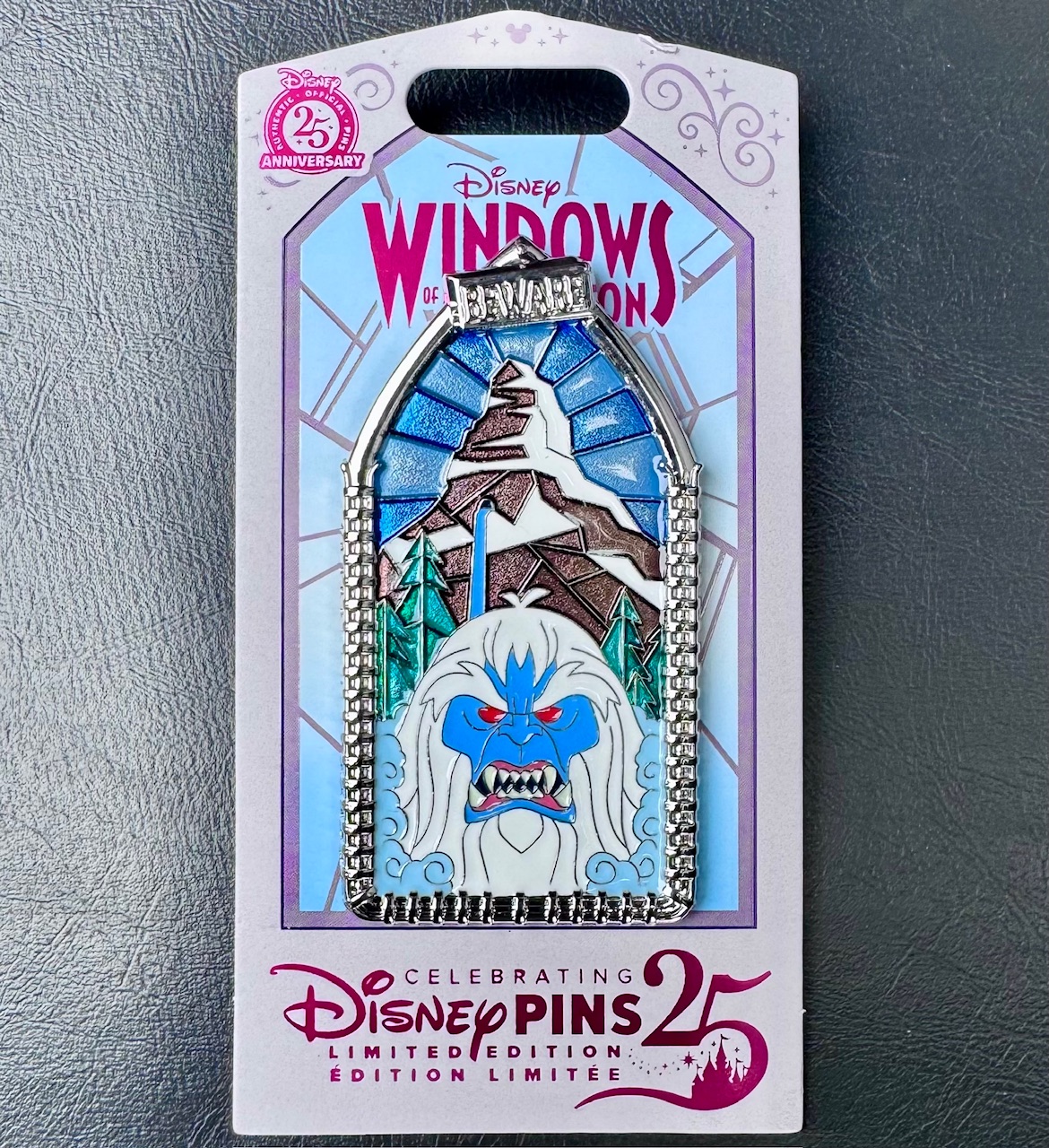 Matterhorn Bobsleds Windows of Attraction Disney Pin