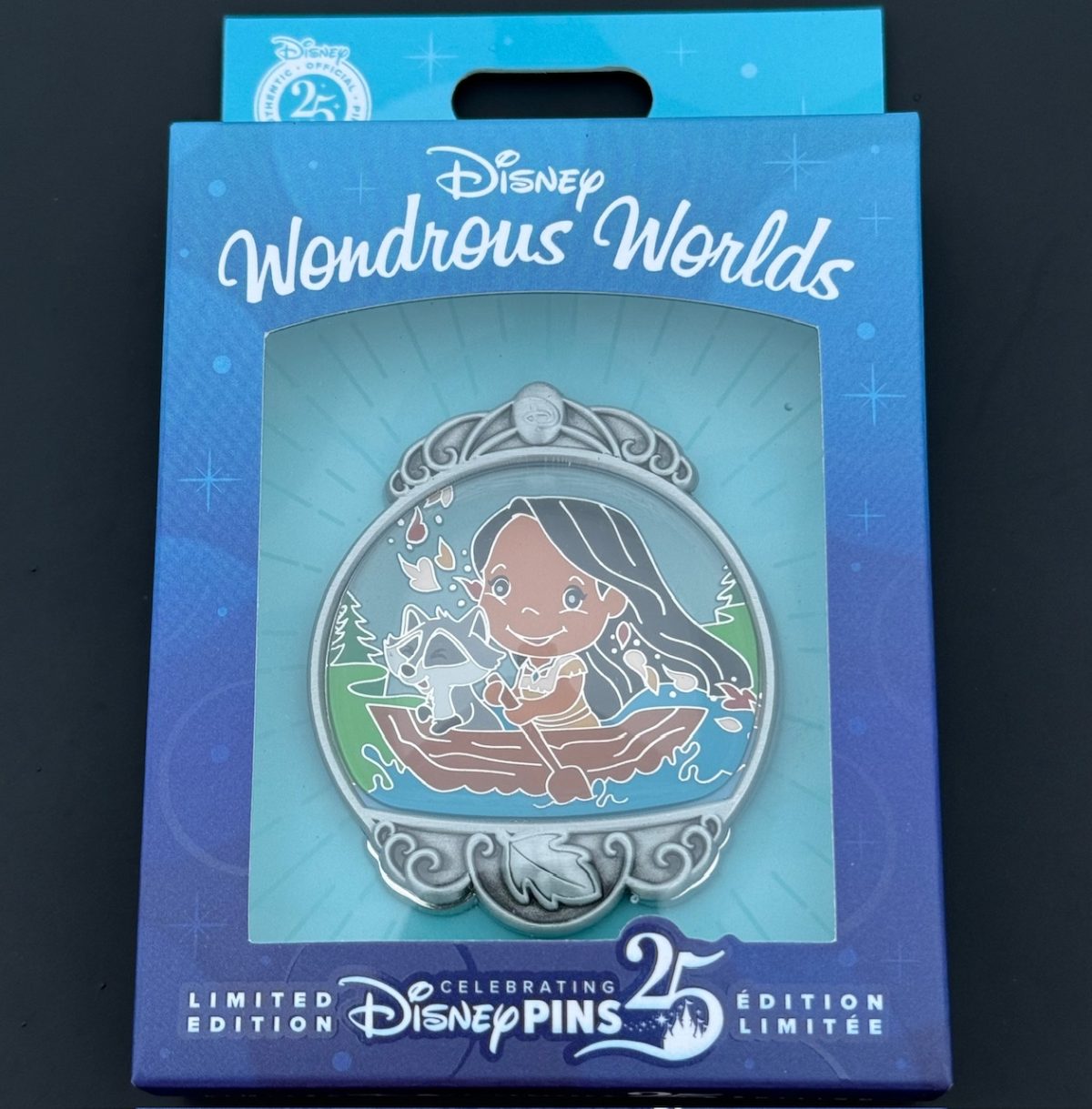 Pocahontas & Meeko Wondrous Worlds Disney Pin