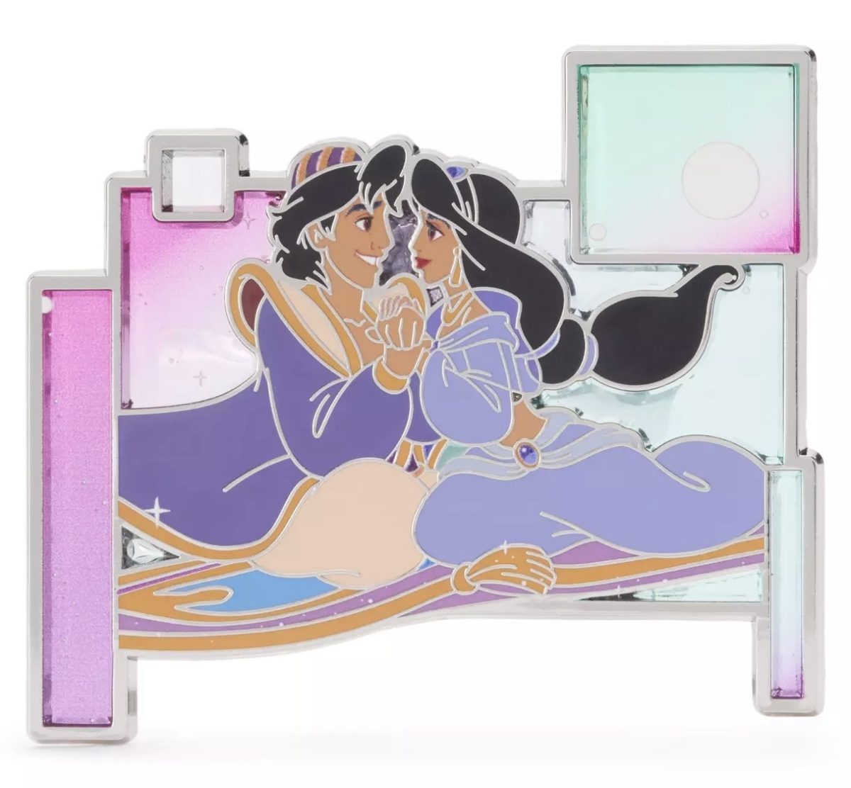 Aladdin and Jasmine - The Most Magical Place on Earth Disney Pin