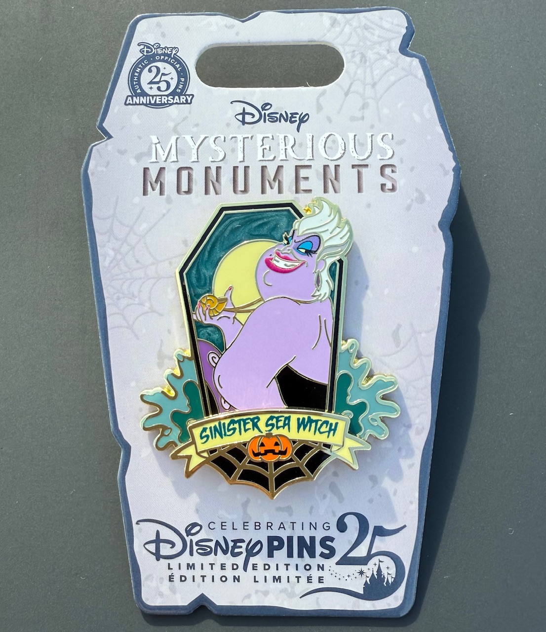 Ursula Disney Villains Halloween 2025 Pin