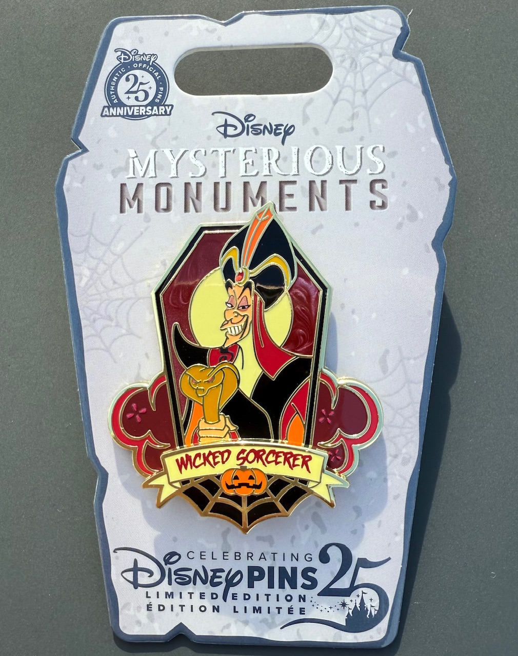 Jafar Disney Villains Halloween 2025 Pin