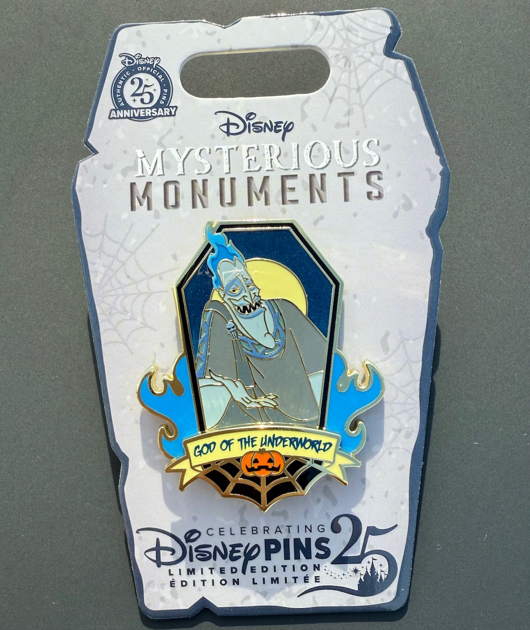 Hades Disney Villains Halloween 2025 Pin