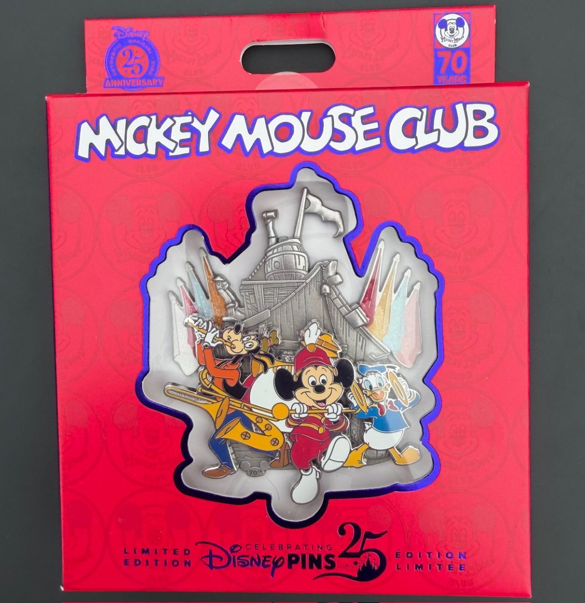 Band – Mickey Mouse Club 70th Anniversary Mini Jumbo Pin