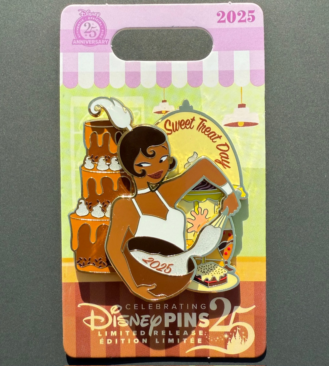 Tiana - Sweet Treat Day Disney Pin