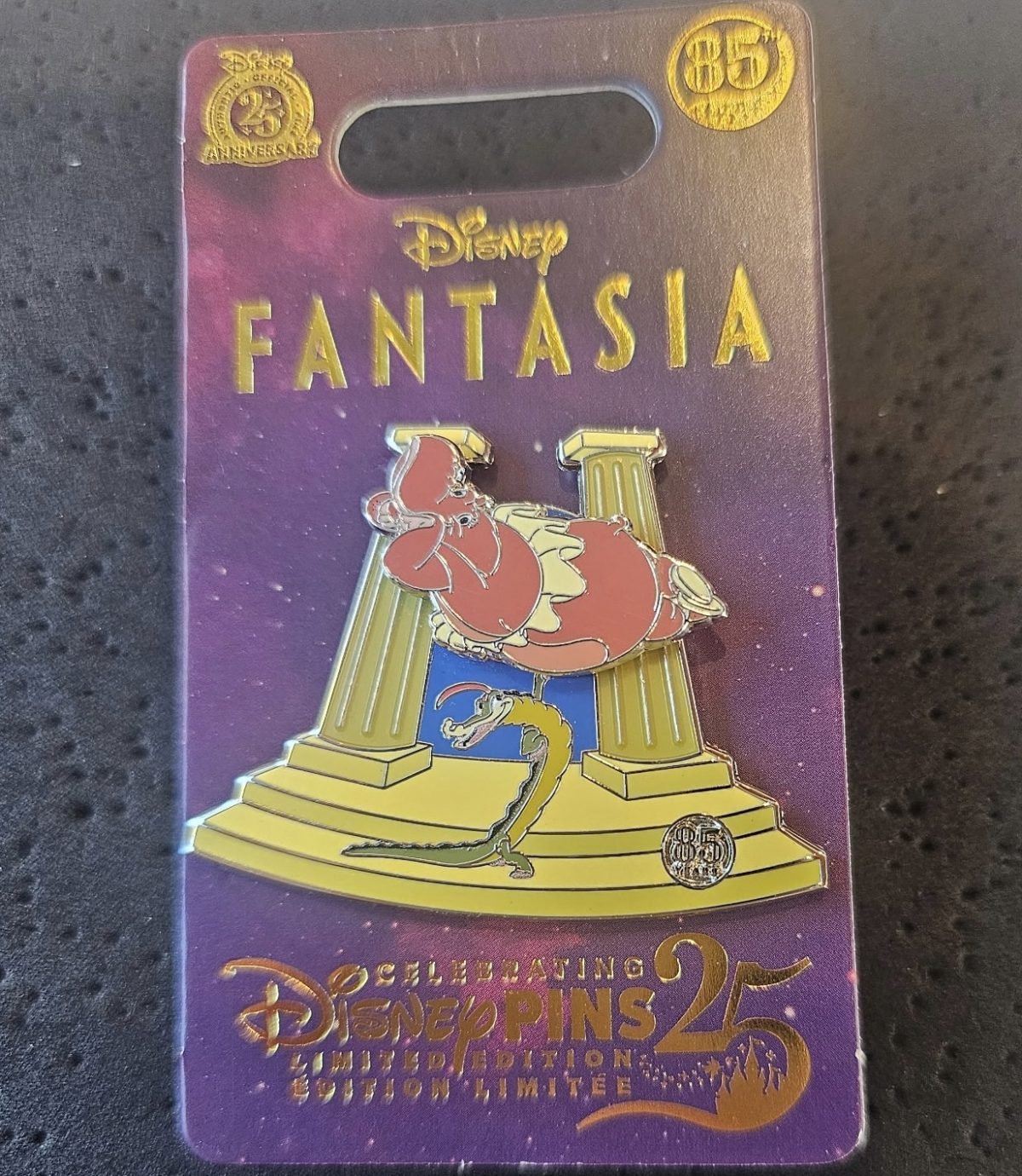 Gator & Hippo Fantasia 85th Anniversary Disney Pin Gator & Hippo Fantasia 85th Anniversary Disney Pin