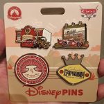 Cars Land Booster Pin Set at Disney California Adventure Park