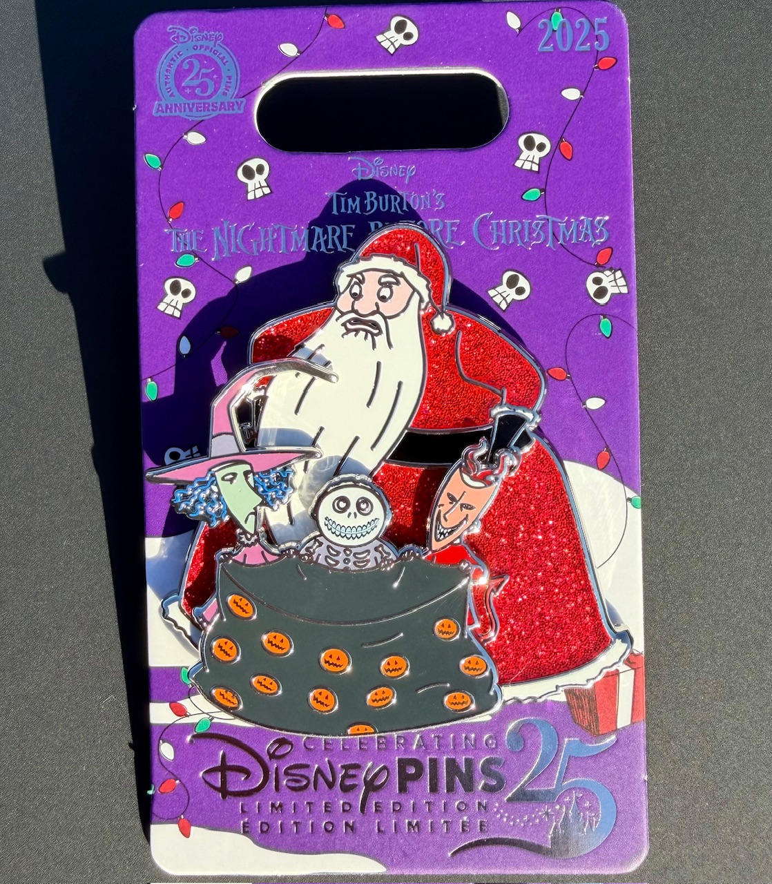 Lock, Shock & Barrel - Nightmare Before Christmas Disney Pin