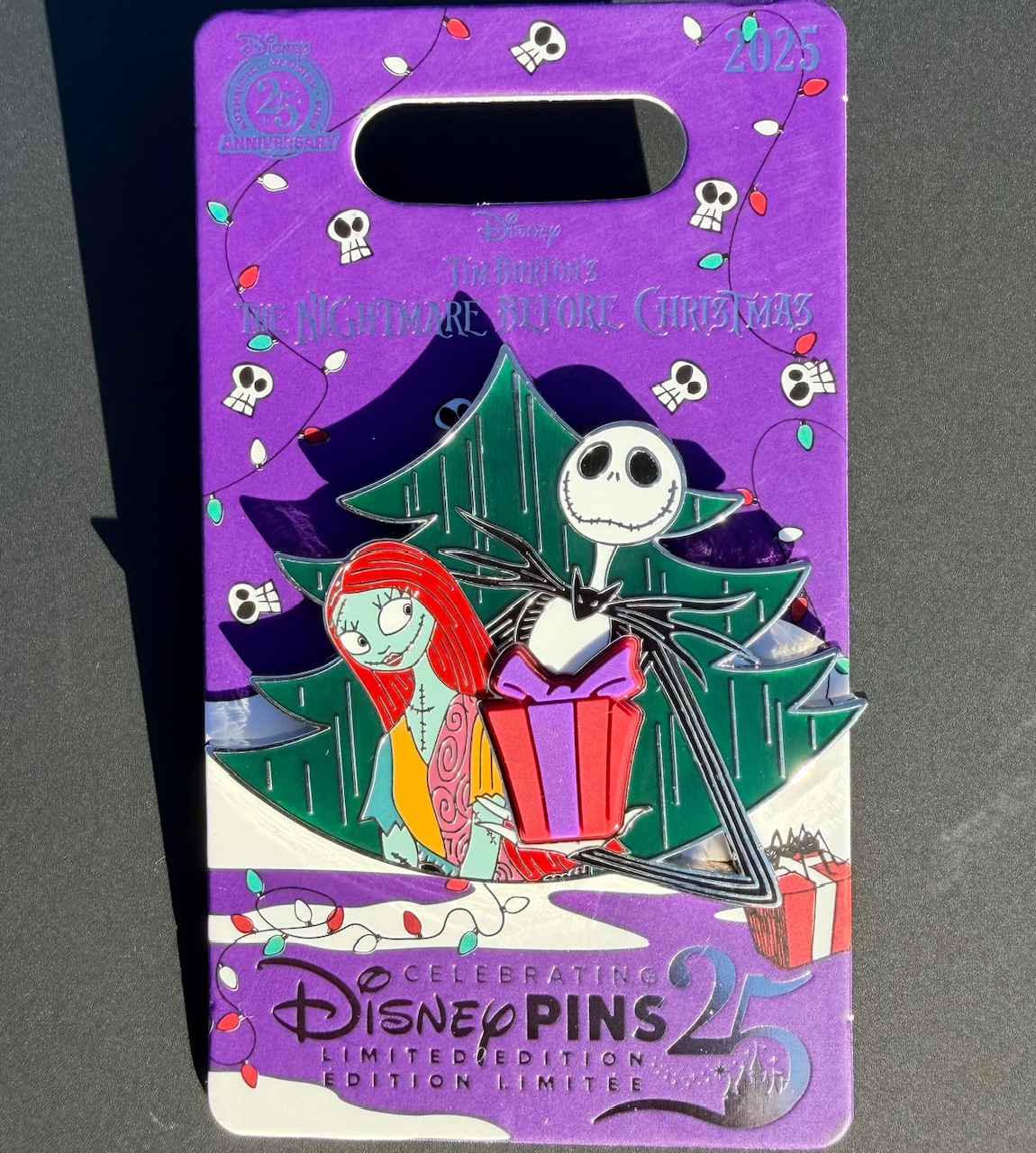 Jack & Sally - Nightmare Before Christmas Disney Pin