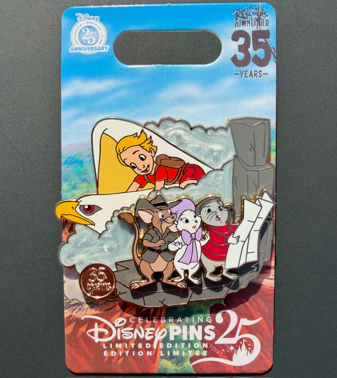 Marahute – Rescuers Down Under 35th Anniversary Disney Pin Marahute – Rescuers Down Under 35th Anniversary Disney Pin