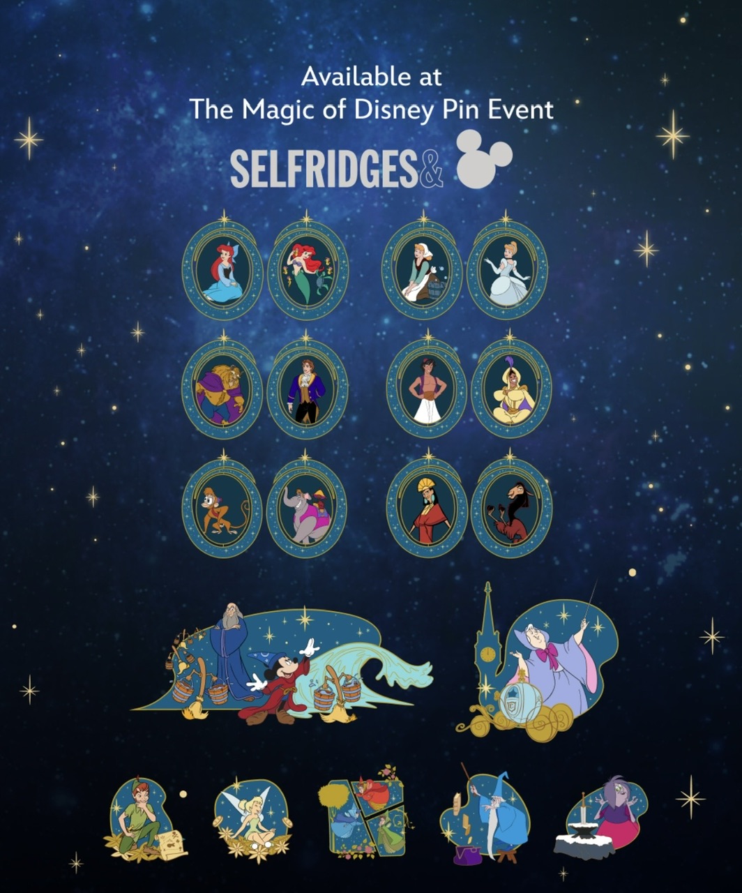 The Magic of Disney Pin Trading Event - Selfridges
