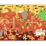 The Nightmare Before Christmas Fall Characters Puzzle Blind Box Pin Set at BoxLunch
