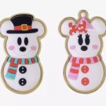 Mickey & Minnie Snowman Pin Set at BoxLunch