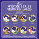 Winter 2025 Pin Series at Disney Studio Store Hollywood