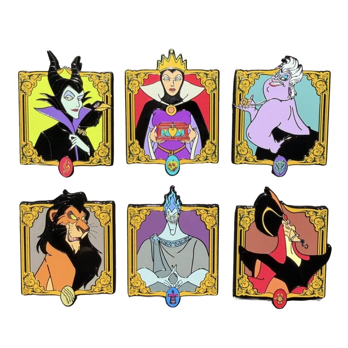 Disney Villains Mystery Pin Set - DPB Store