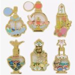 Disney Princess Liquid Glitter Filled Perfume Bottle Blind Box Pin Set at BoxLunch