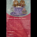 Happy Holidays 2025 Disneyland Cast Member Pin