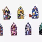 Kingdom Hearts Stained Glass Blind Box Pin Set at Hot Topic